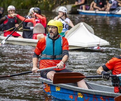 Krumlovský vodácký maraton | © KVM Český Krumlov z. s. (https://www.facebook.com/krumlovskymaraton)
